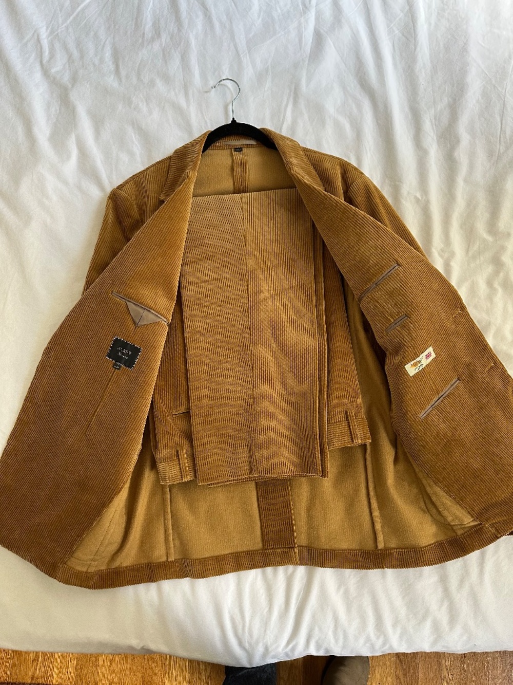 J.Crew Kenmare 2-Piece Suit (Jacket and Pants) in English Cotton Corduroy